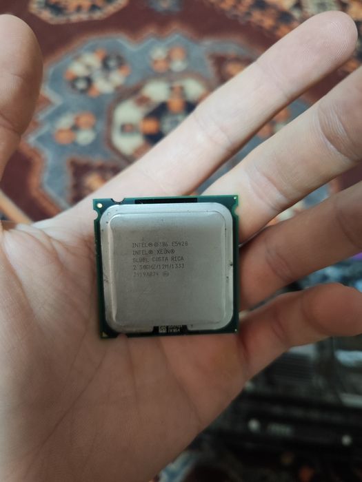 Материнская плата и кулер 775soket