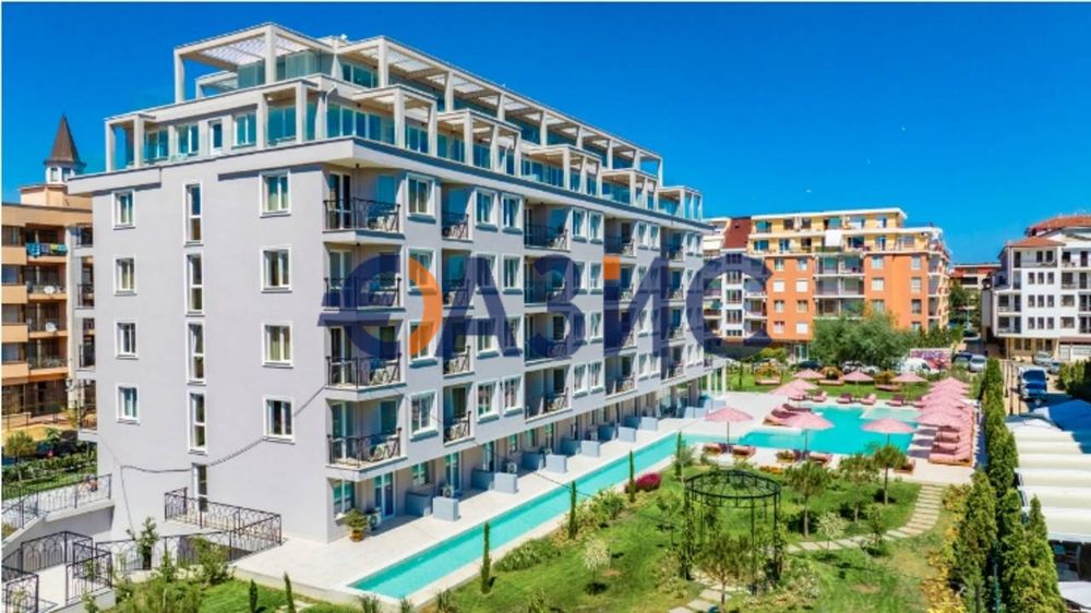 2-стаен апартамент на 6-ти етаж, Ж' Адор Сикрет Гардън, Слънчев бряг,