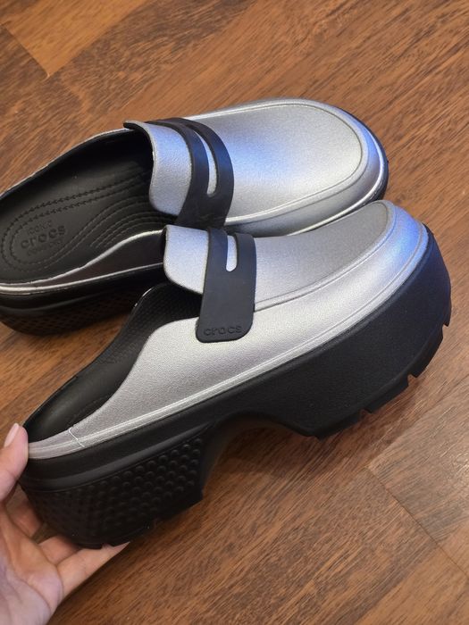 Crocs Stomp Mettalic Loafer - Mulle