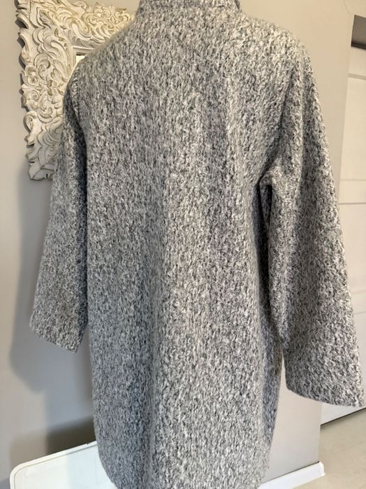 Дамско сиво палто TU