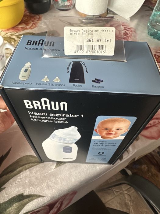 Aspirator nazal Braun nou