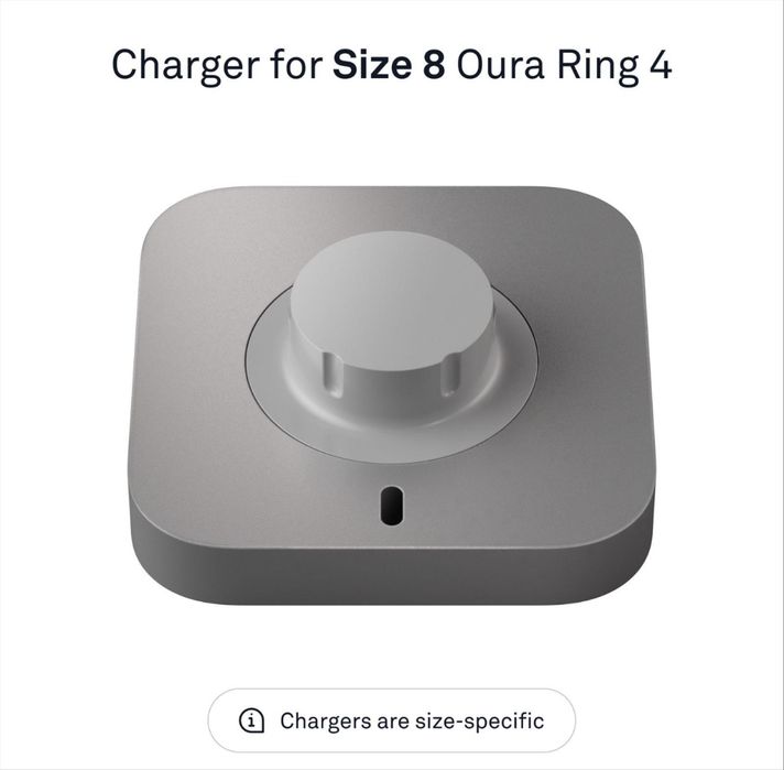 Оригинальная зарядка Oura Ring 4 Size 8