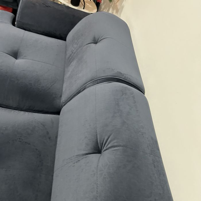 Canapele din catifea si fotoliu