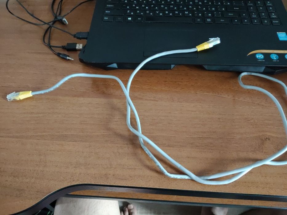 Шнур от интернета лан