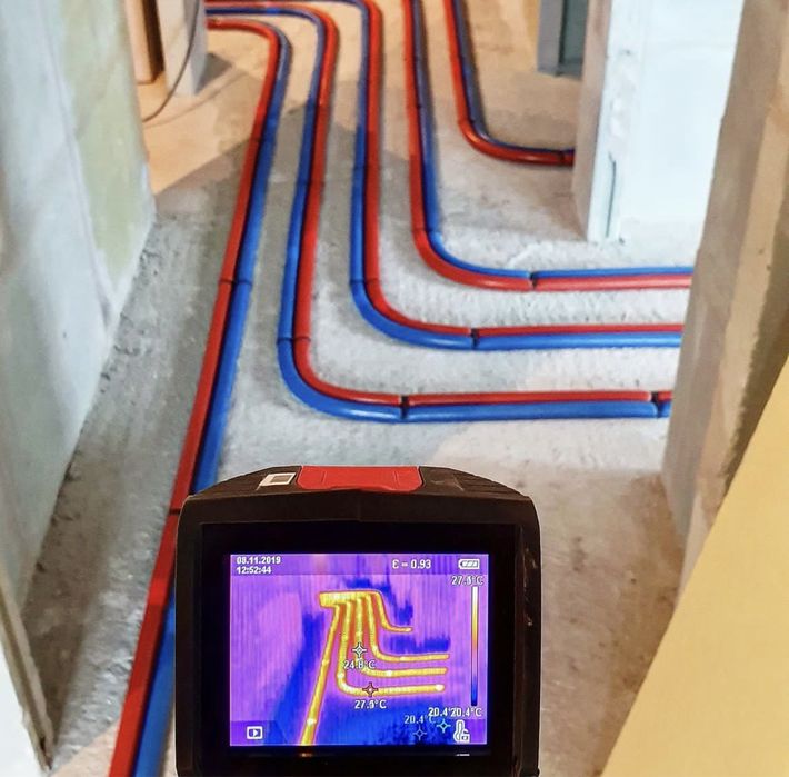 Тепловизор проверка утечки