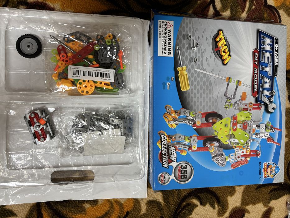 Металлический конструктор (6-8 лет)