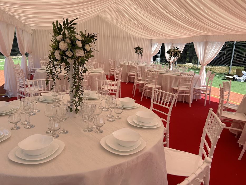 Vand cort evenimente 6x12 -complet echipat