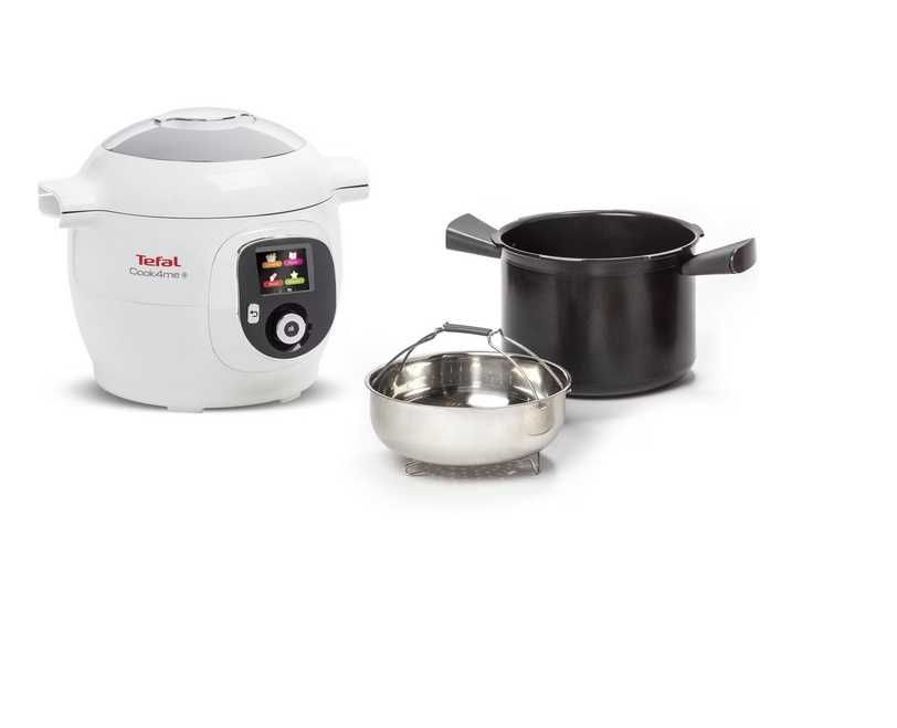Multicooker inteligent cu gatire sub presiune Tefal Cook4me+