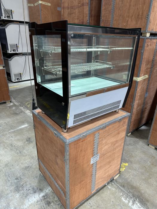 Vitrina de banc Lisa 90 cm / Refrigerare sau Vitrina calda / INOX