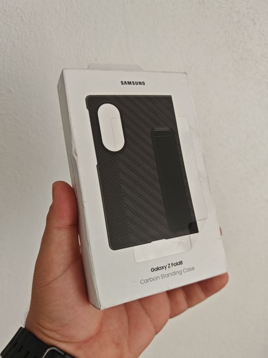 Husa Originala Samsung Fold 8 Carbon Standing Case