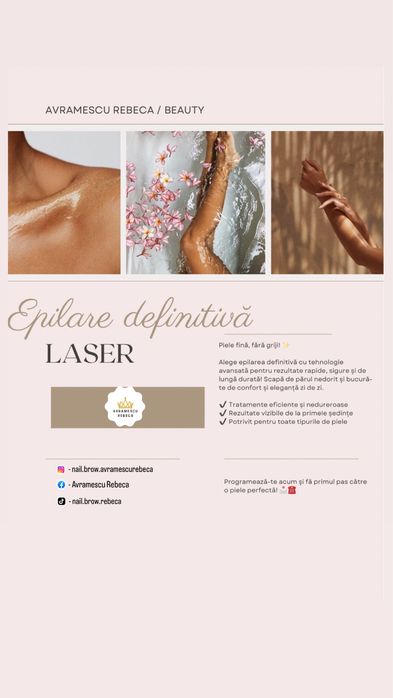 Manichiură gel - Pensat - Epilare definitivă cu laser IPL -