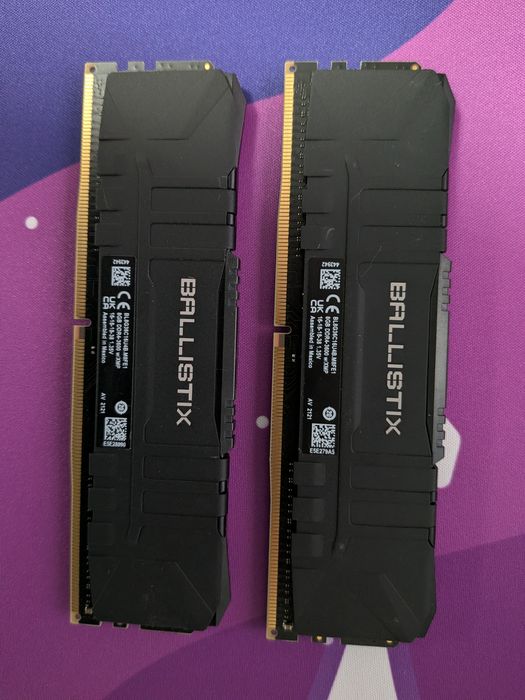 Memorie RAM Crucial Ballistix  16GB DDR4 3600mhz [2x8]