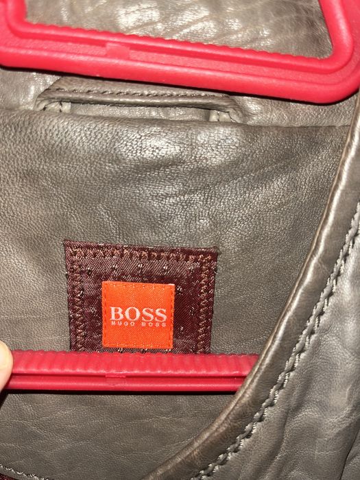 Кожено яке на Boss