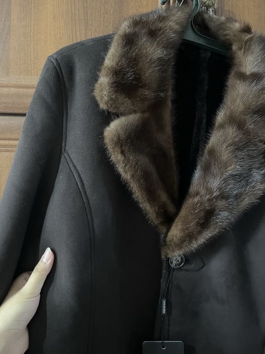 Новый дубленка мужская норка