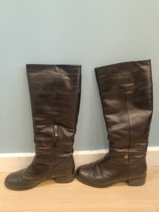 Сапоги натуральная кожа