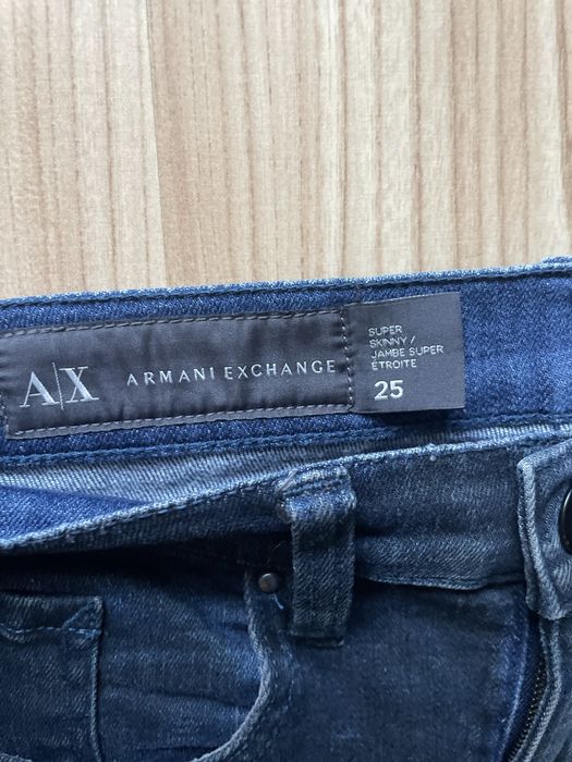 ARMANI EXCHANGE A|X super skinny / дамски дънки W25