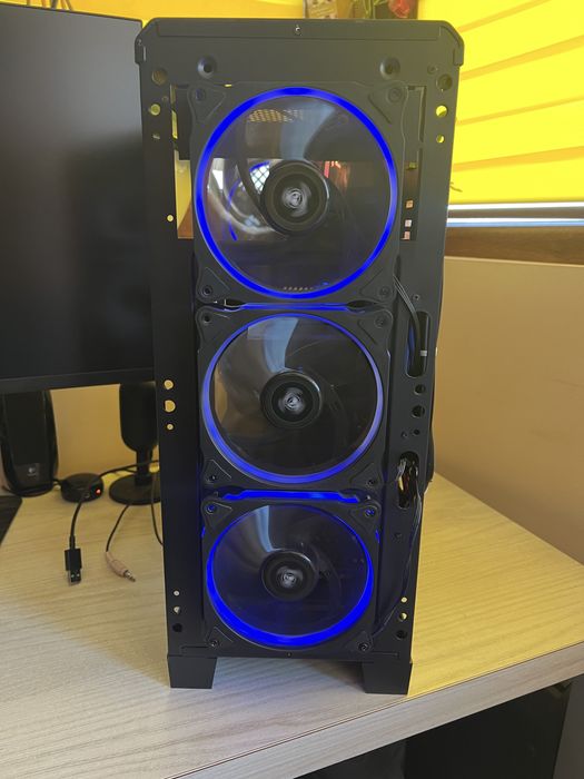 4x Segotep 120mm RGB вентилатори за PC кутия – сини