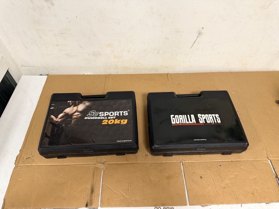 Gantere Reglabile noi cu geanta set 20 kg noi Germany pret 250 lei, am si mai mari
