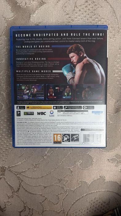 Undisputed игры на пс 5