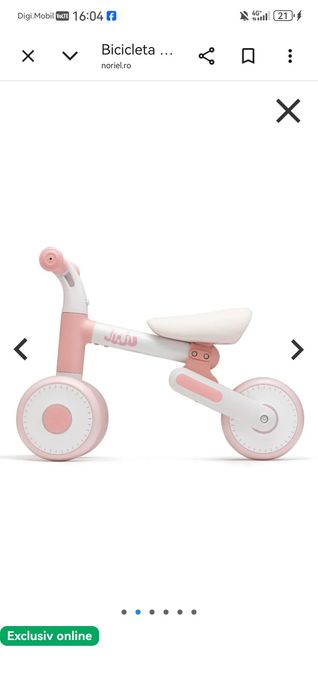 Bicicleta fara pedale Juju