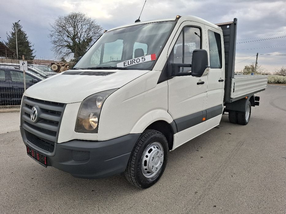 Wv Crafter 2.5 TDI 136cp 3.5 tone autoutilitar 7Locuri punte dubla Doka  an 2009