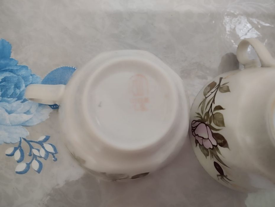 Фарфоровые чайные чашечки "Рига" времён СССР