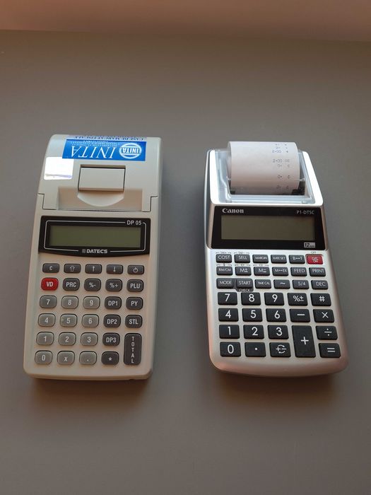 Set casa marcat Datecs DP-05 calculator birou Canon P1-DTSC