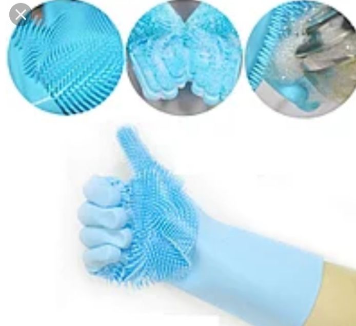 Перчатки щетка универсальные