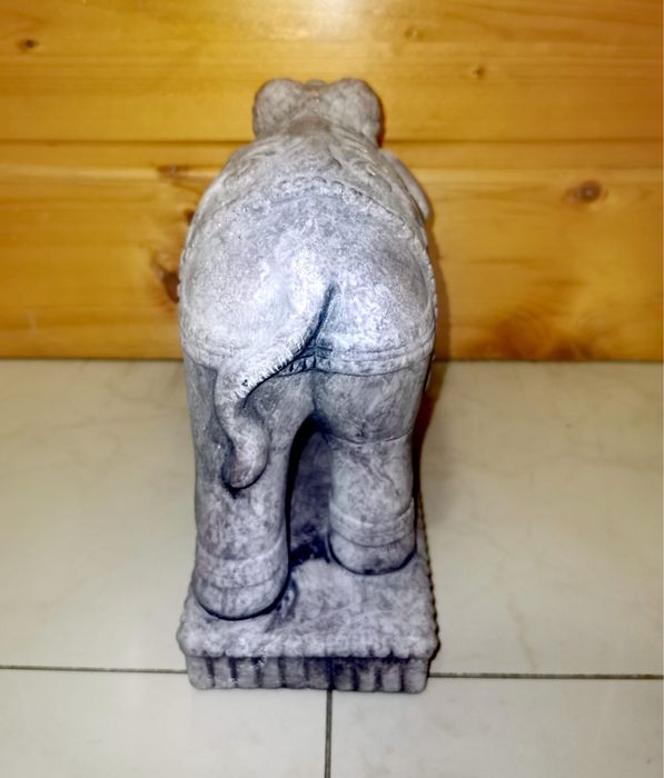 Слон фигура от керамика , декорация за къща градина офис !