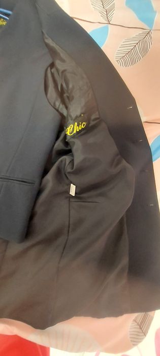 Sacou elegant bărbați +vestă stare impecabila