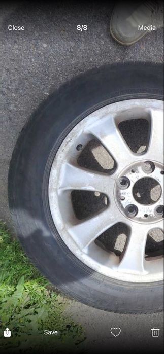 4бр BMW джанти с летни гуми 205/55 R16 91V