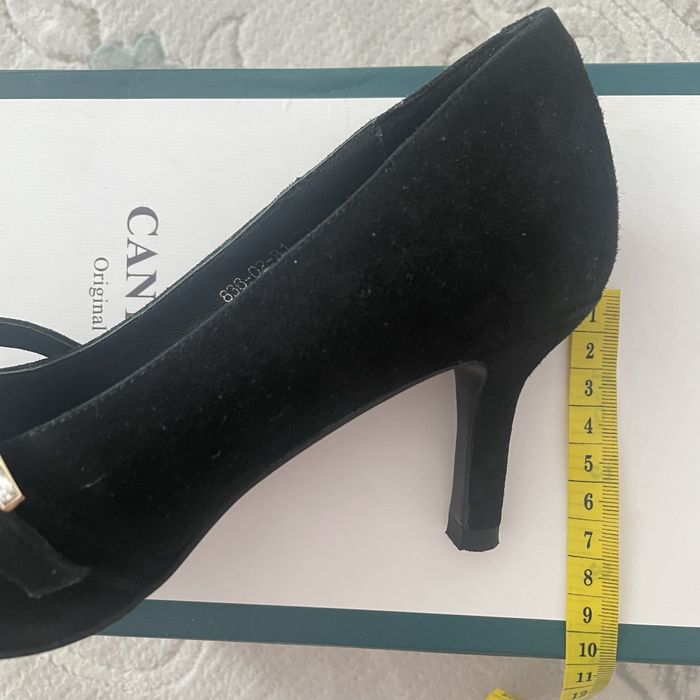 Туфли замшевые 35 размер