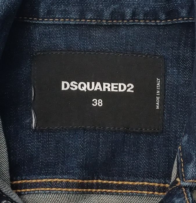 Dsquared2 Cropped Denim Jacket оригинално дънково яке S