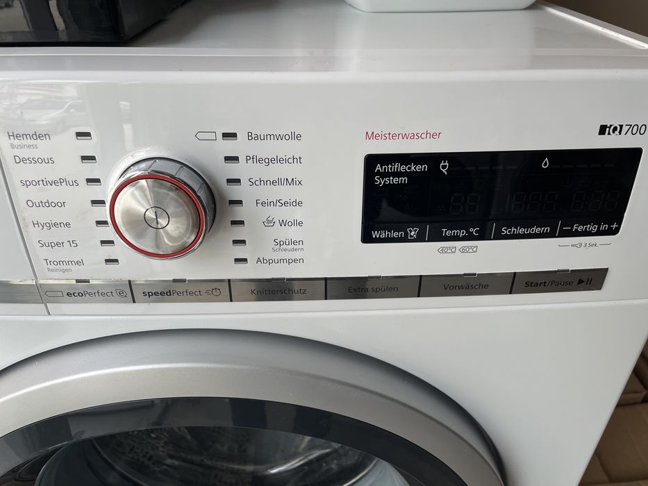 Siemens IQ700 пералня