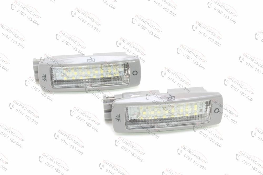 Set lampi LED plafoniera VW Golf, Bora, Passat, Skoda Octavia, Superb