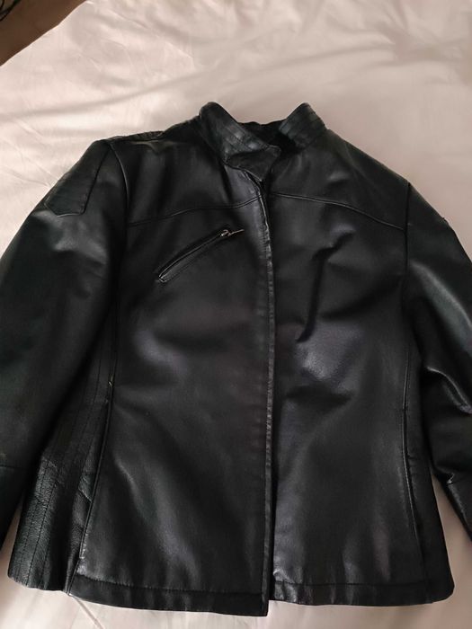 Geaca piele naturala