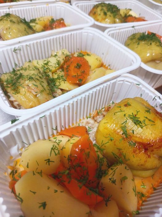 Catering hizmati! 3 mahal issiq ovqat yetkazib beramiz 45,000 sumdan