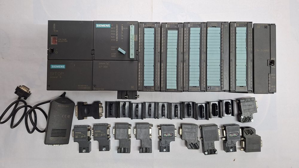 Sistem automatizare industrială Siemens SIMATIC S7-300 + accesorii