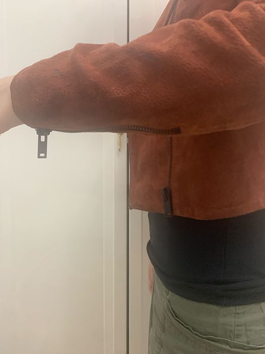 Куртка замшевая, размер S