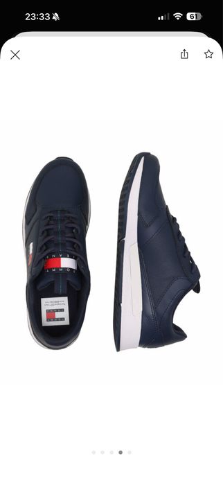Tommy Jeans sneakers de piele flexi