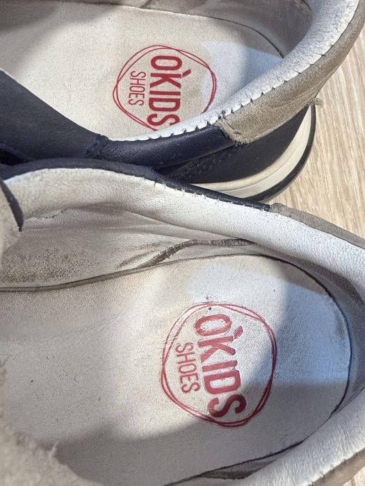 Кеды ботинки кожаные детские 28р