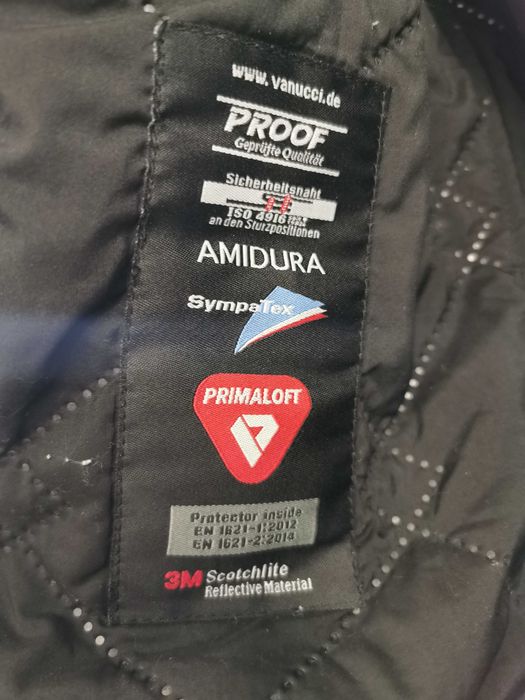 Costum moto Textil Vanucci RVX/Probiker marime 48