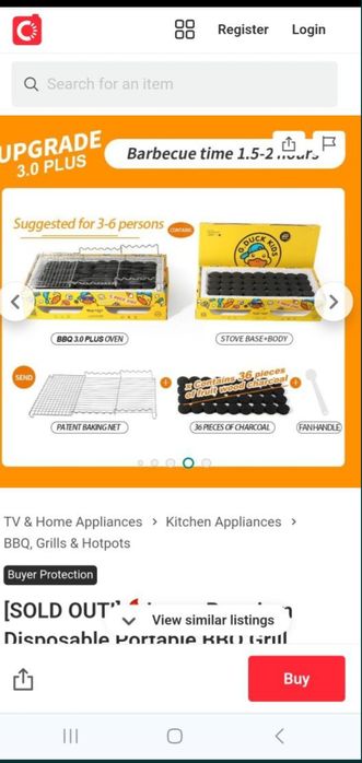 gratar nou cu cărbuni mic