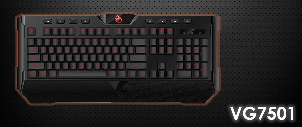 Tastatura Gaming Vortex iluminare rosu / Tastatura Gaming Qilive RGB