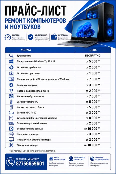 Ремонт компьютеров