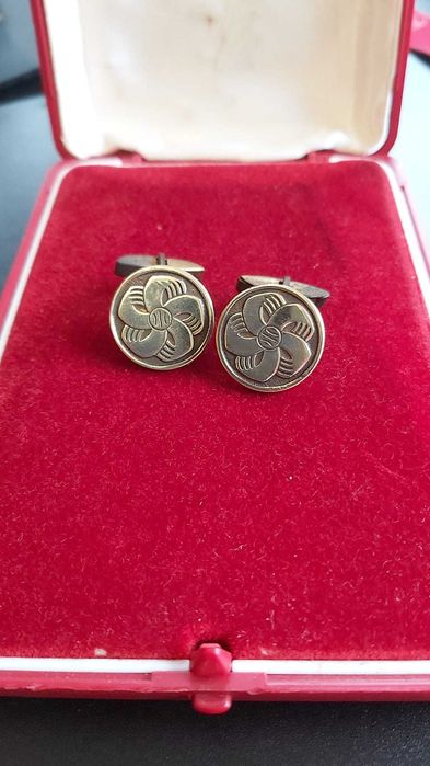 Винтидж копчета за ръкавели с оригинален дизайн