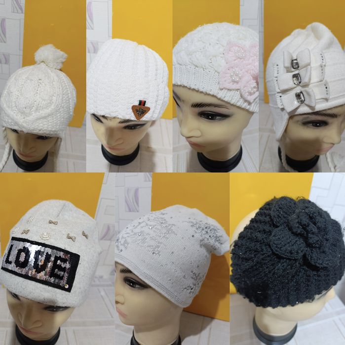 Шапки для детей 7-10 лет
