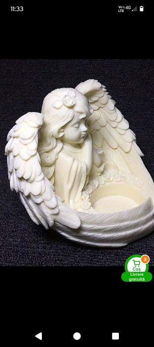 Candela ingeras suport lumanari