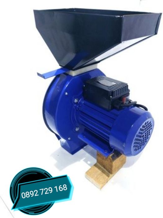 Фуражомелка Ярмомелка за Фураж  с 4 сита 3,8 kW Монофазен