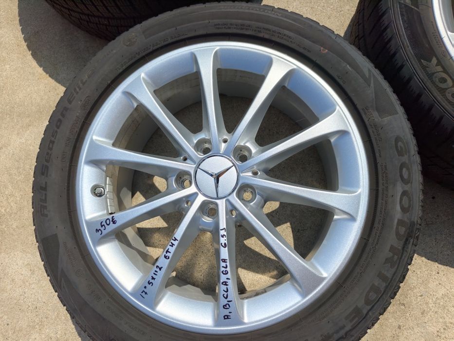 Оригинални джанти 5х112 17 ки Mercedes A, B, GLA, CLA